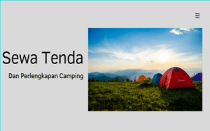 sewa tenda