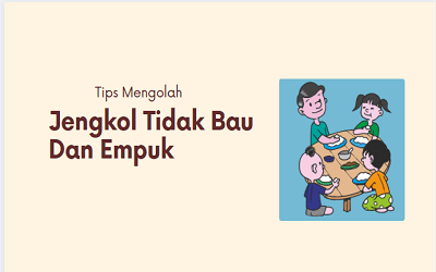 Agar jengkol tidak bau